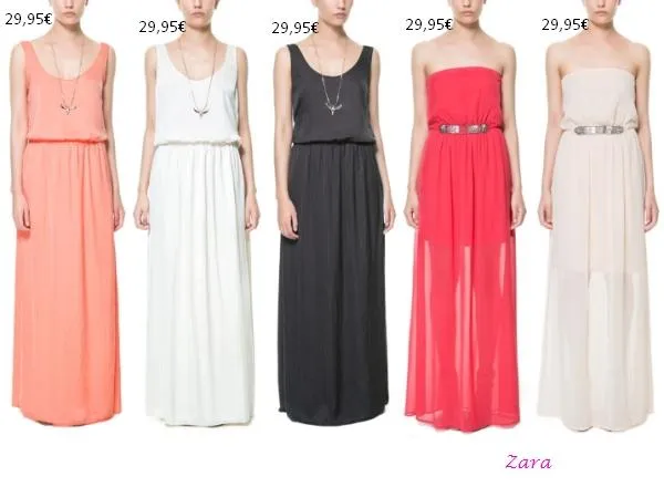 Vestido largo por menos de 30 euros - Paperblog