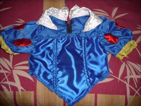 Como hacer vestido de Blancanieves. - YouTube Como hacer vestido de Blancanieves. - YouTube