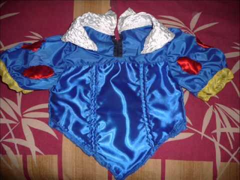 Como hacer vestido de Blancanieves. - YouTube