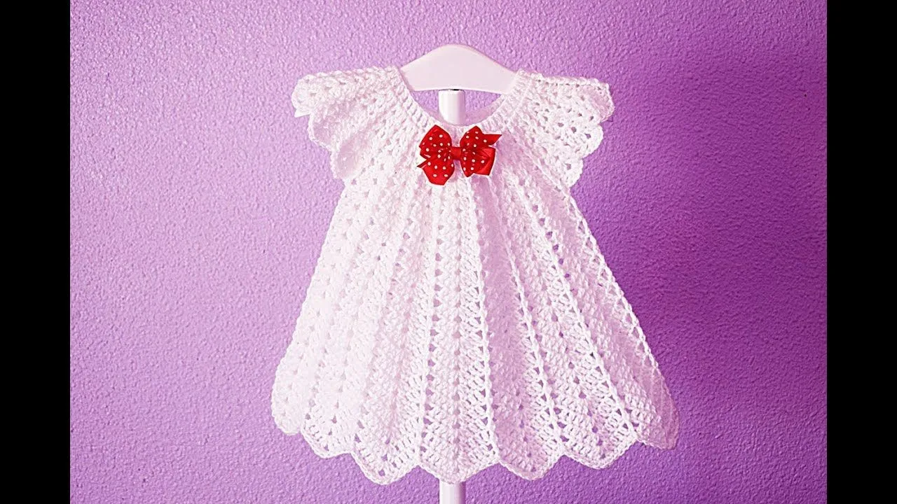Vestido blanco a crochet muy fácil y rápido #crochet #ganchillo - YouTube Vestido blanco a crochet muy fácil y rápido #crochet #ganchillo - YouTube