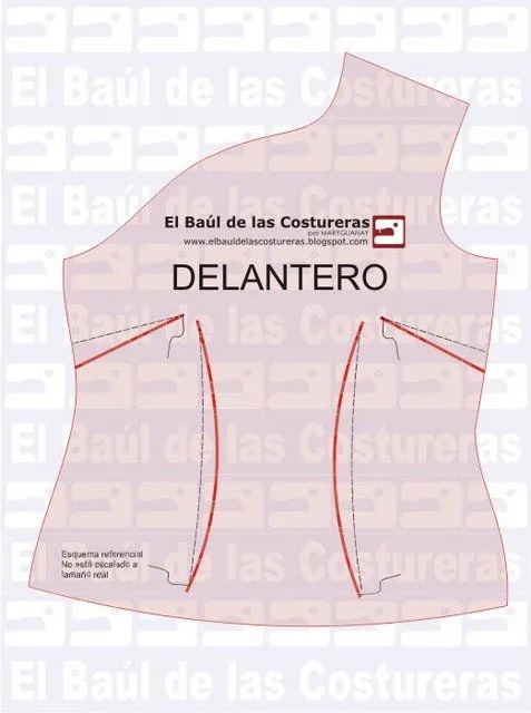 Vestido y Blusa estilo oriental. Parte 1. Delantero y Espalda | EL ...