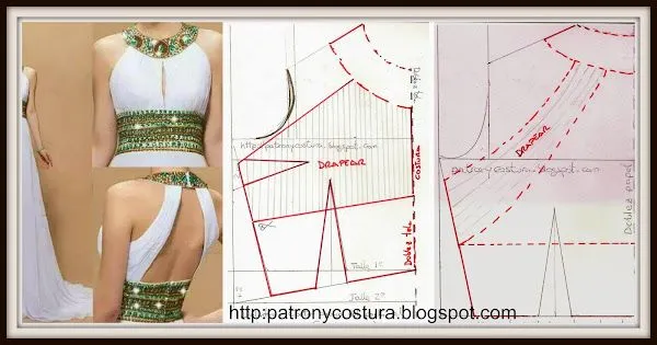 vestido drapeado | Aprender manualidades es facilisimo.com vestido drapeado | Aprender manualidades es facilisimo.com
