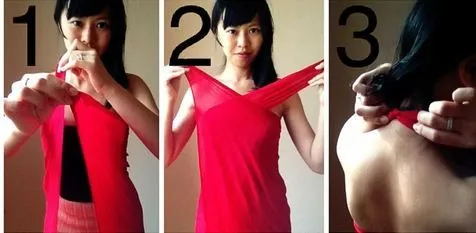 Vestido fácil y bonito sin costura ~ Manoslindas.com Vestido fácil y bonito sin costura ~ Manoslindas.com