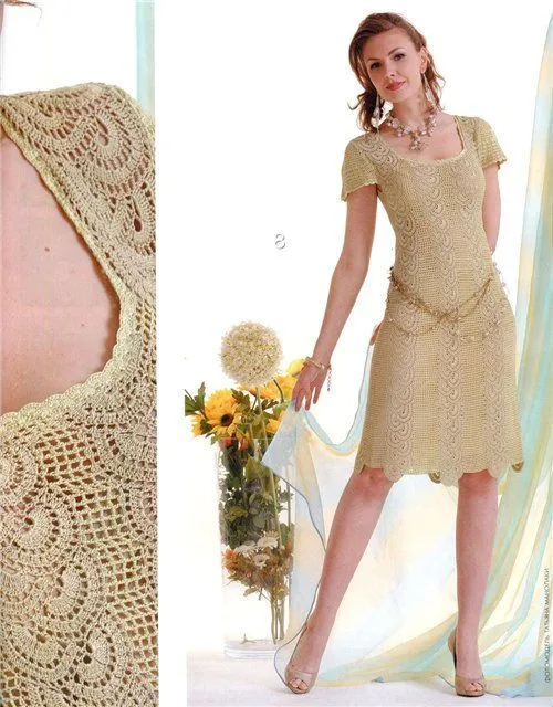 Vestido Ganchillo Nia - DressColors.xyz