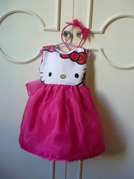 Vestido Hello Kitty | Gente Feliz | Elo7