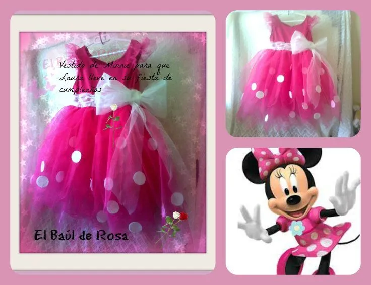 Vestido Minnie que Laura va a llevar en su cumpleaños | Cosas de ...