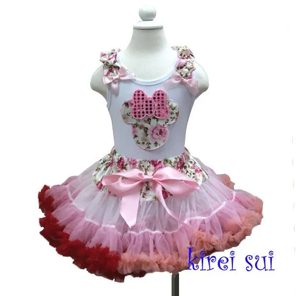 Vestido Minnie rosado - Imagui