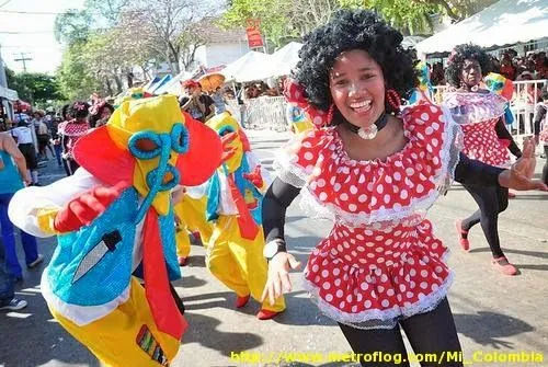 El carnaval de barranquilla.