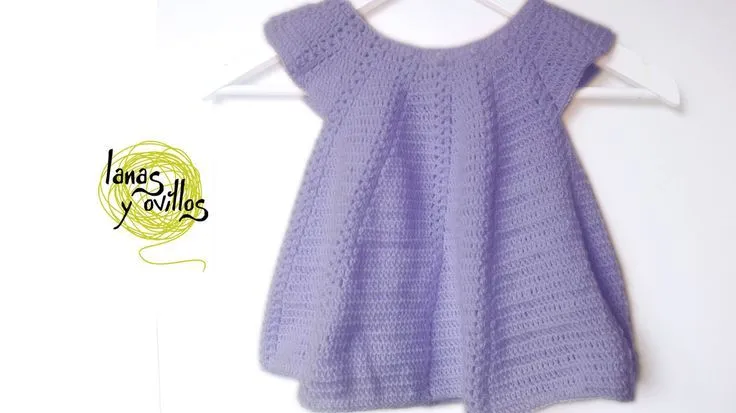 VESTIDO NIÑA | Lanas y ovillos | crochet | Pinterest | Video ... VESTIDO NIÑA | Lanas y ovillos | crochet | Pinterest | Video ...
