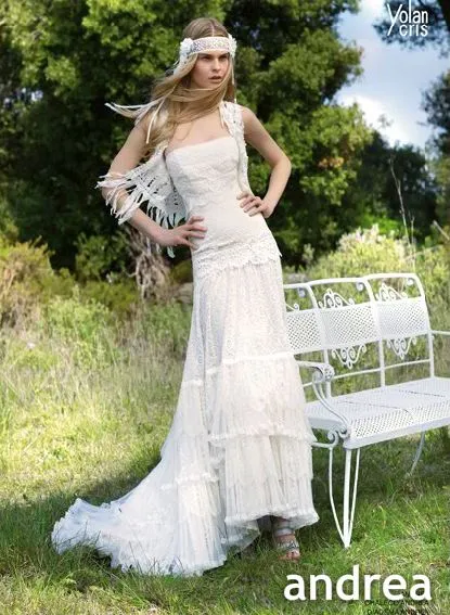 Vestido de novia tejido al crochet - Imagui