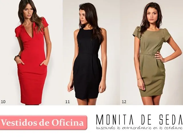 Vestido para oficina mujer - Imagui