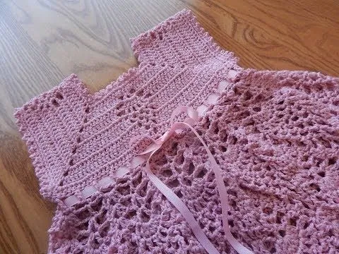 Vestido de Piñas Crochet parte 2 de 3 - YouTube Vestido de Piñas Crochet parte 2 de 3 - YouTube