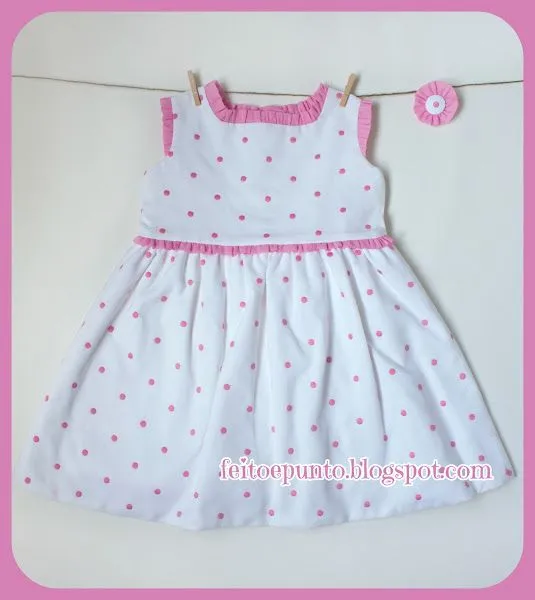 vestido con volantes | Aprender manualidades es facilisimo. vestido con volantes | Aprender manualidades es facilisimo.