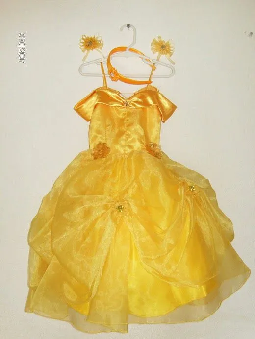Como hacer un vestido de princesa para niña - Imagui