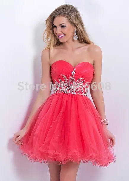 Vestidos de color coral para promocion - Imagui