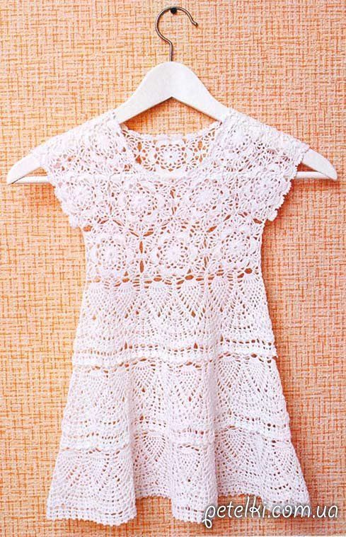 Vestido de verão para meninas 1-2 anos. Inscrição esquemas ... Vestido de verão para meninas 1-2 anos. Inscrição esquemas ...