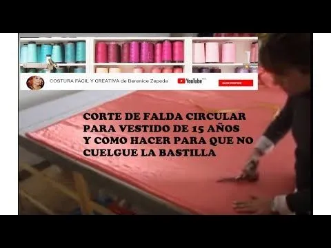 Vestido de XV años, paso a paso, parte 1. - YouTube