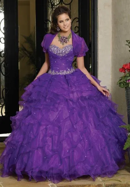 Imagenes vestidos de 15 años color morado - Imagui Imagenes vestidos de 15 años color morado - Imagui