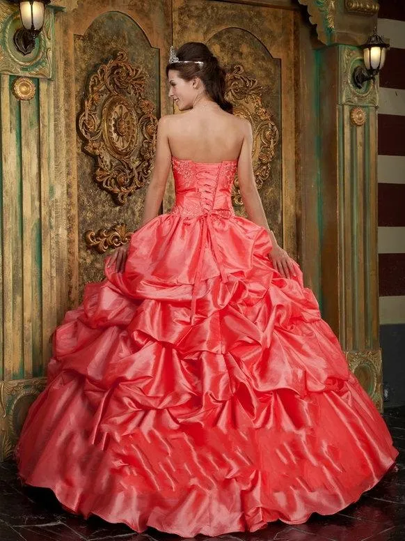 Vestidos de 15 años color salmón- fotos - Paperblog