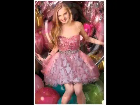 Vestidos de 15 Años Cortos - Tendencias 2014 - YouTube