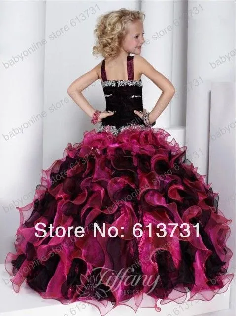 Vestidos de 15 negro y fucsia - Imagui