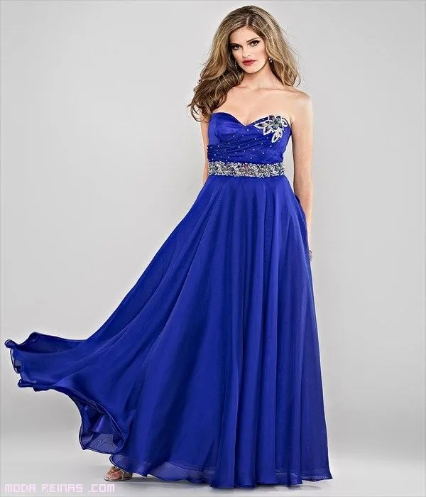 Vestidos azules, la tendencia del próximo año Vestidos azules, la tendencia del próximo año