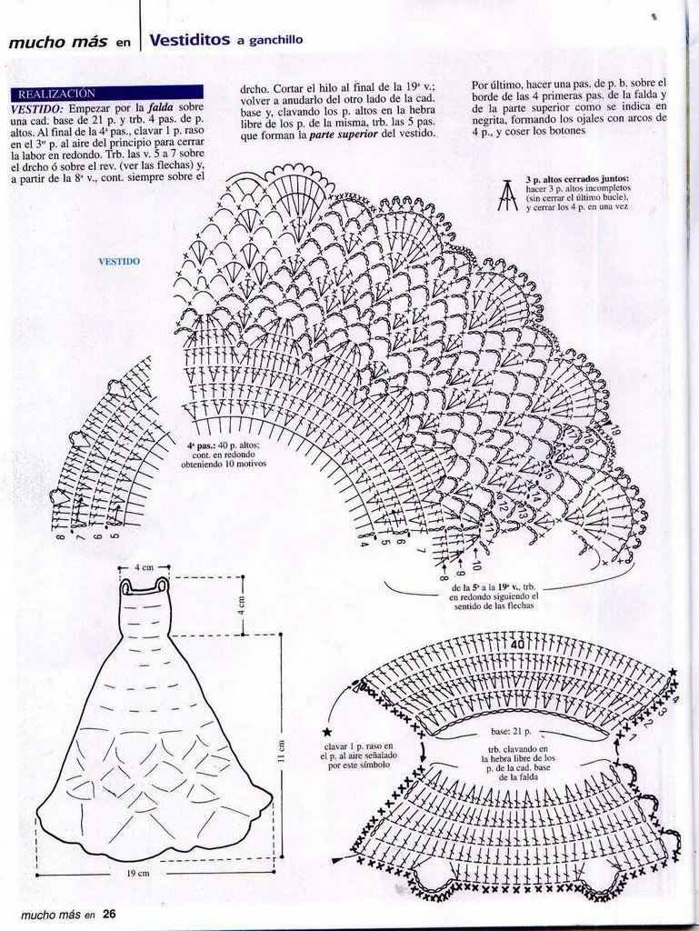 Vestidos para barbie moldes - Imagui