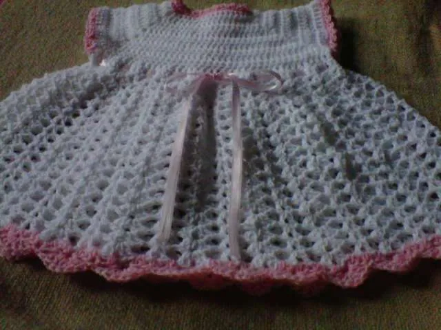 Vestidos de bebe tejidos a mano en crochet - Montevideo, Uruguay ... Vestidos de bebe tejidos a mano en crochet - Montevideo, Uruguay ...