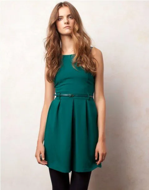 Vestidos casuales de modelos juveniles | AquiModa.com: vestidos de ...