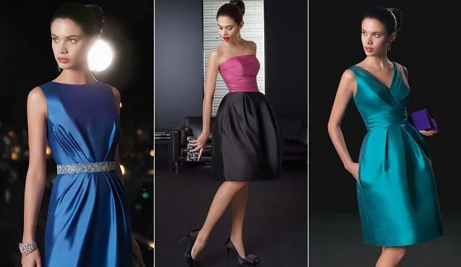 Vestidos cortos de fiesta Rosa Clará 2013