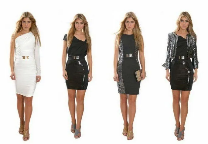 Vestidos cortos para invitadas a una boda en 2014