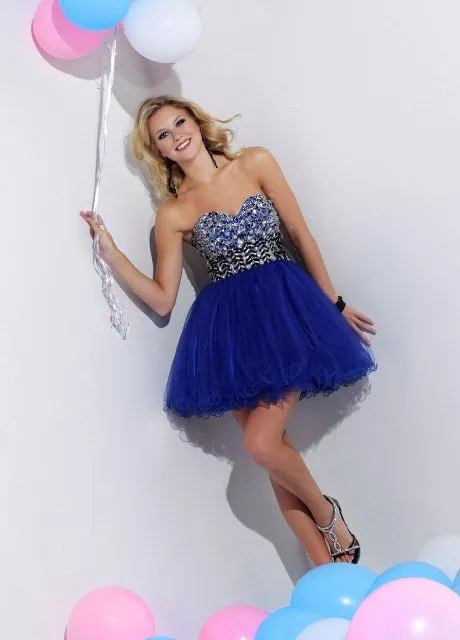 Vestidos cortos y sencillos para quinceañera | AquiModa.com ...