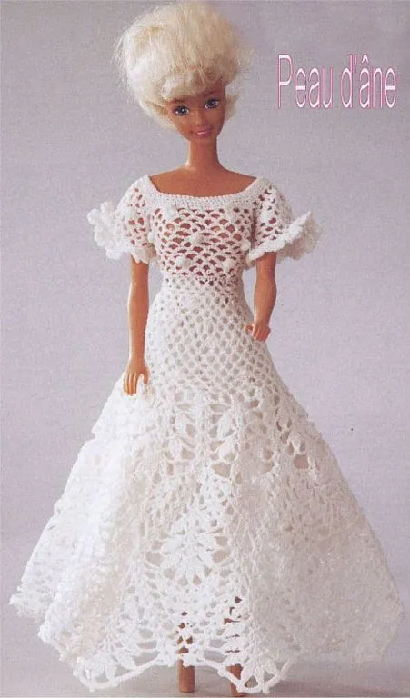 Vestidos a crochet vestidos barbie paso a paso - Imagui