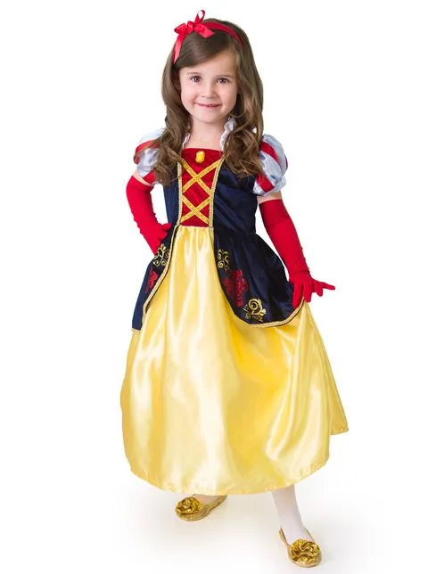 Vestido Disfraz Blancanieves Disney niña comprar Colombia Bogota ...