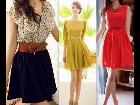 Como hacer que vestidos económicos luzcan elegantes. - YouTube Como hacer que vestidos económicos luzcan elegantes. - YouTube