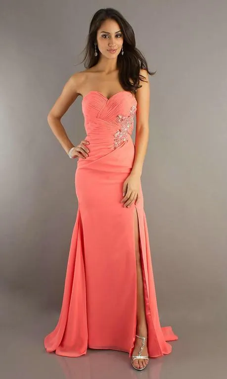 Fotos de vestidos de fiesta color coral - Paperblog Fotos de vestidos de fiesta color coral - Paperblog