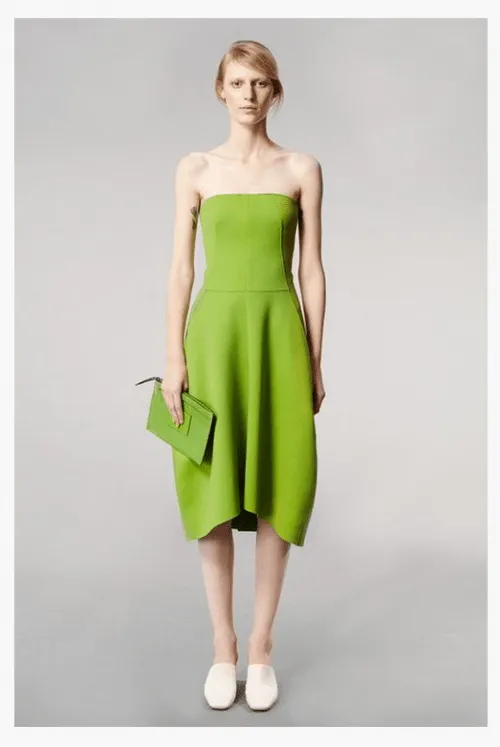 Mujer, vestido verde. by Diego Bermudez on Pinterest | Vestidos ...