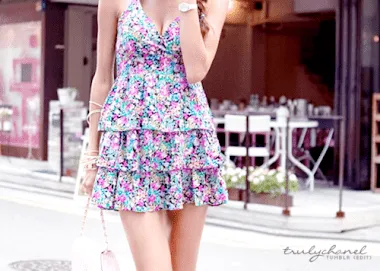 Vestidos de flores siempre a la moda! Para cualquier ocacion!
