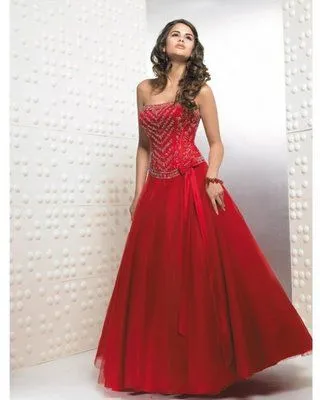 Vestidos galeria: Vestido de 15 años - Color Rojo Vestidos galeria: Vestido de 15 años - Color Rojo