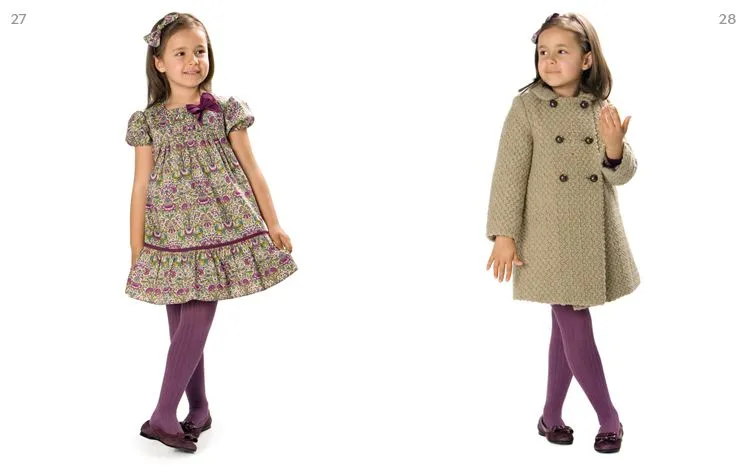 Vestidos de invierno niñas - Imagui