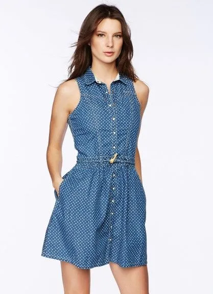 Vestidos en jeans - Imagui
