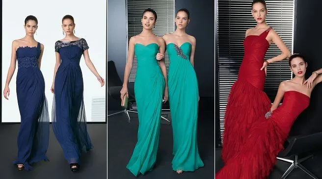 Vestidos largos de fiesta Rosa Clará 2013