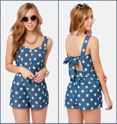 VESTIDOS DE LA MODA POLKA DOTS | CONEXIÓN FEMENINA