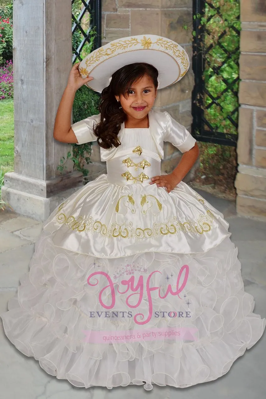 vestidos de nina charra para presentacion de 3 anos FLOWER GIRL ...