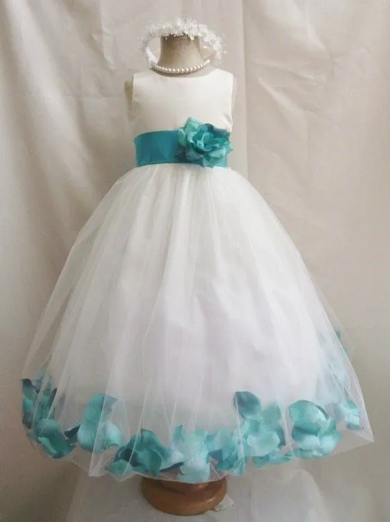 Vestidos de niña de las flores marfil con por NollaCollection Vestidos de niña de las flores marfil con por NollaCollection