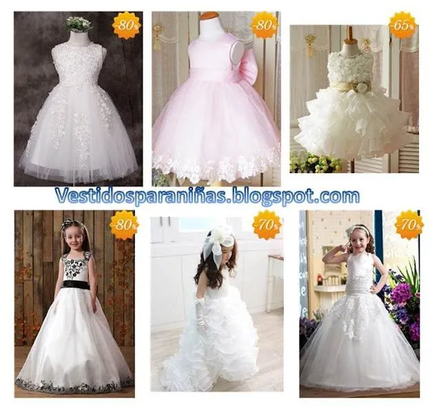 VESTIDOS PARA NIÑAS: VESTIDOS ELEGANTES PARA NIÑAS DE 4 AÑOS, 5 ...