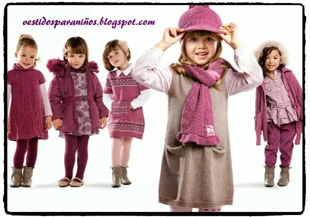 VESTIDOS PARA NIÑAS: VESTIDOS DE INVIERNO PARA NIÑAS