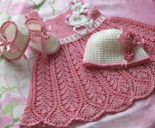 Vestidos de niñas | vestidos tejidos/ knit dresses | Pinterest ... Vestidos de niñas | vestidos tejidos/ knit dresses | Pinterest ...