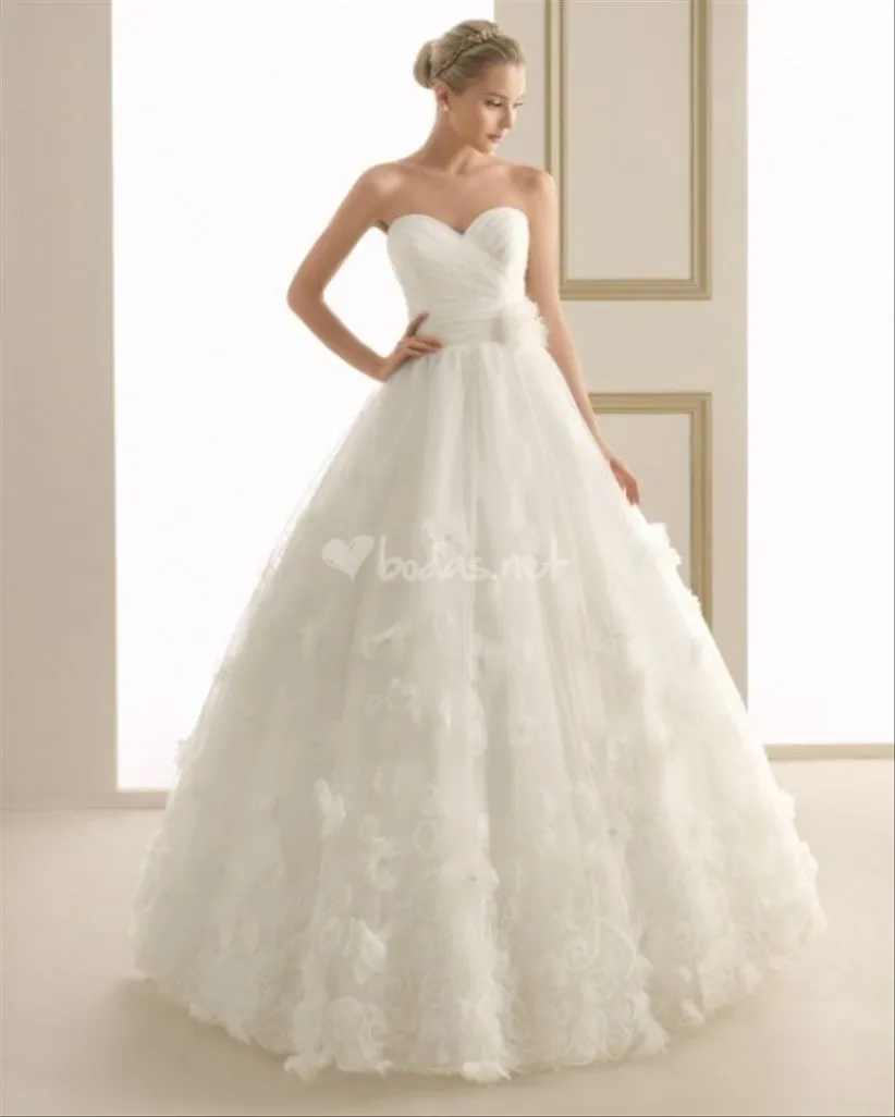 Vestidos de novia corte princesa