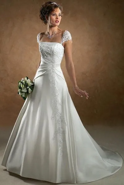 Vestidos de novia sencillos - Imagui